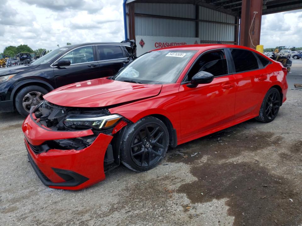 2022 HONDA CIVIC — VIN 2HGFE2F57NH600772