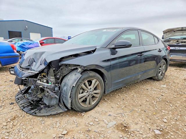 2018 HYUNDAI ELANTRA — VIN 5NPD84LF1JH388863