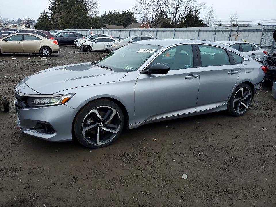 2022 HONDA ACCORD — VIN 1HGCV1F40NA124707