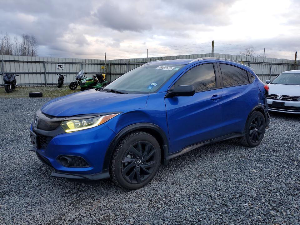 2022 HONDA HR-V — VIN 3CZRU5H13NM740372