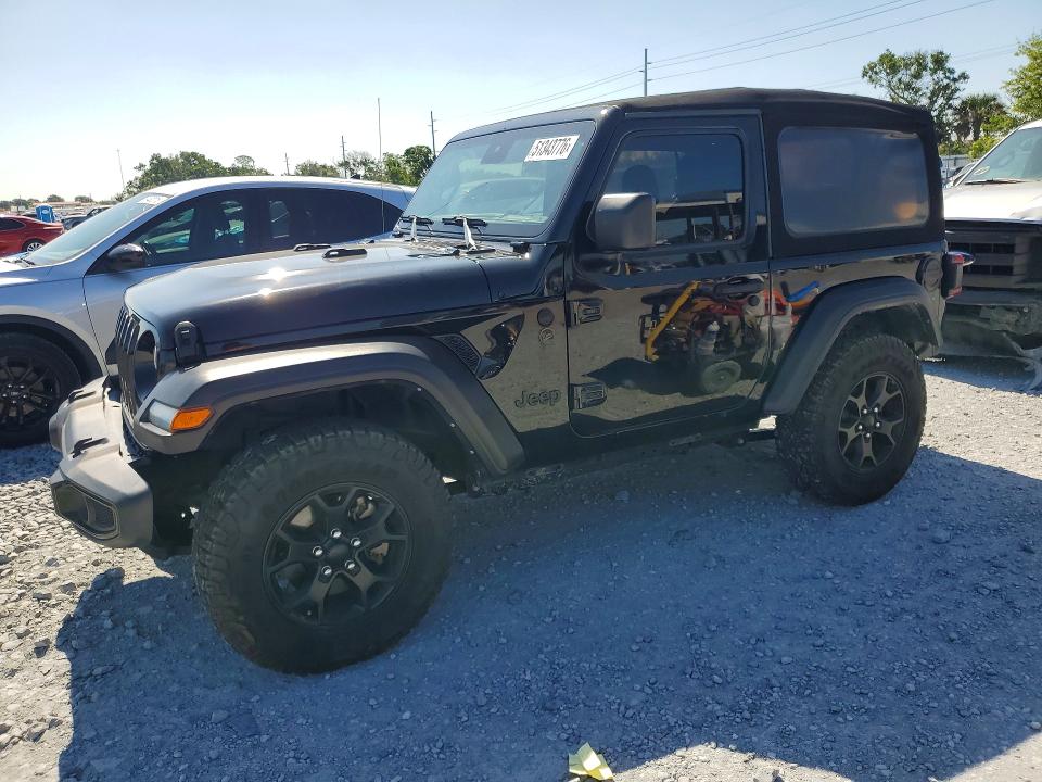 2022 JEEP WRANGLER — VIN 1C4HJXAG7NW208630