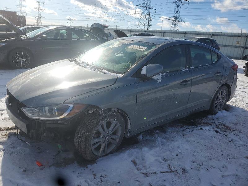 2018 HYUNDAI ELANTRA — VIN KMHD84LF5JU625677