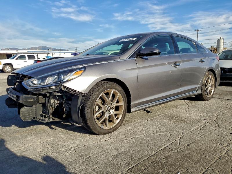 2018 HYUNDAI SONATA — VIN 5NPE34AB8JH693831
