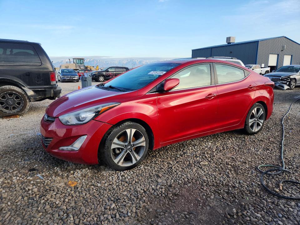 2015 HYUNDAI ELANTRA — VIN KMHDH4AH8FU250749