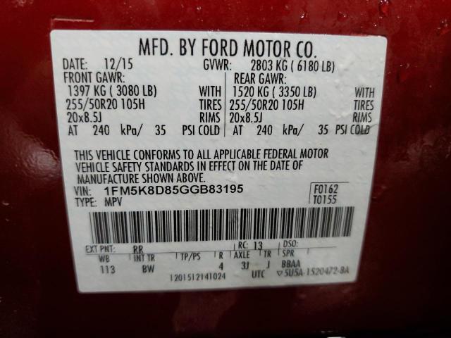 1FM5K8D85GGB83195