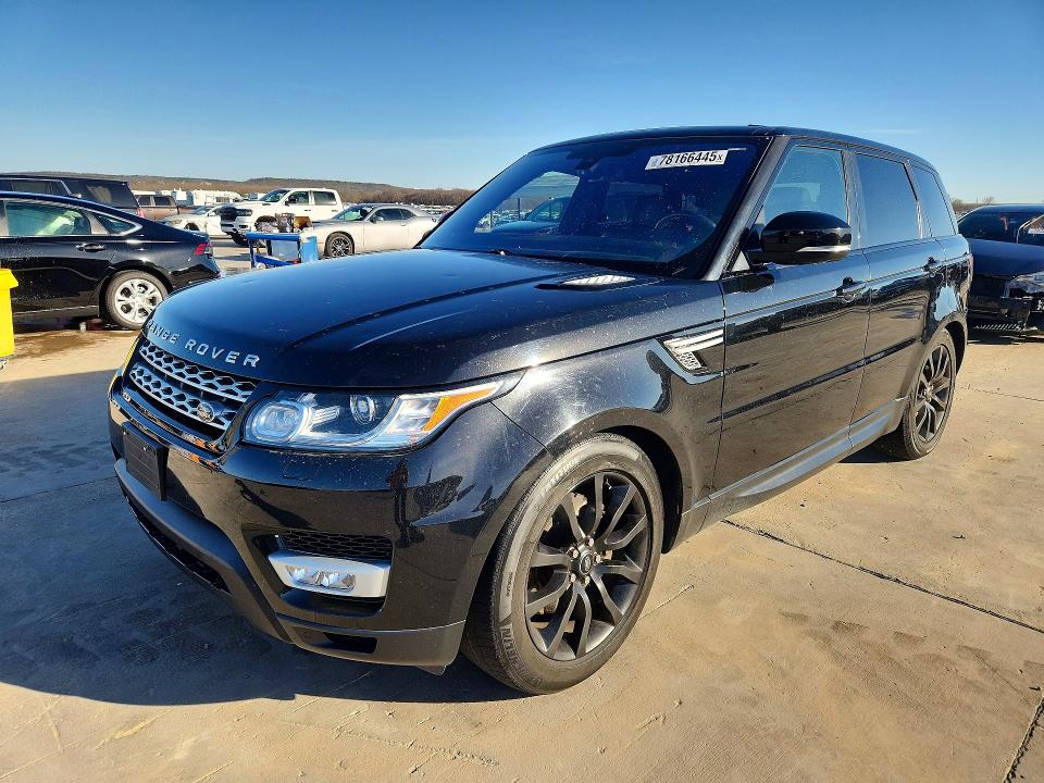2016 LAND ROVER RANGE ROVER SPORT — VIN SALWR2KF4GA573090