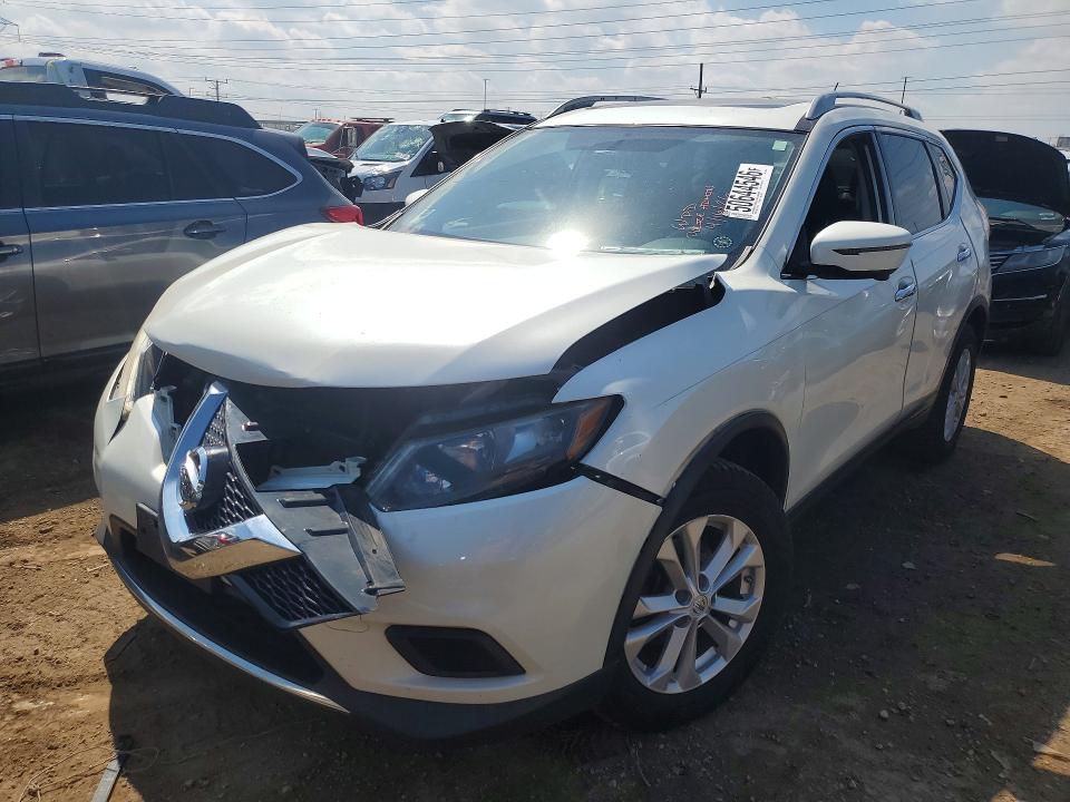 2016 NISSAN ROGUE — VIN 5N1AT2MV7GC748455