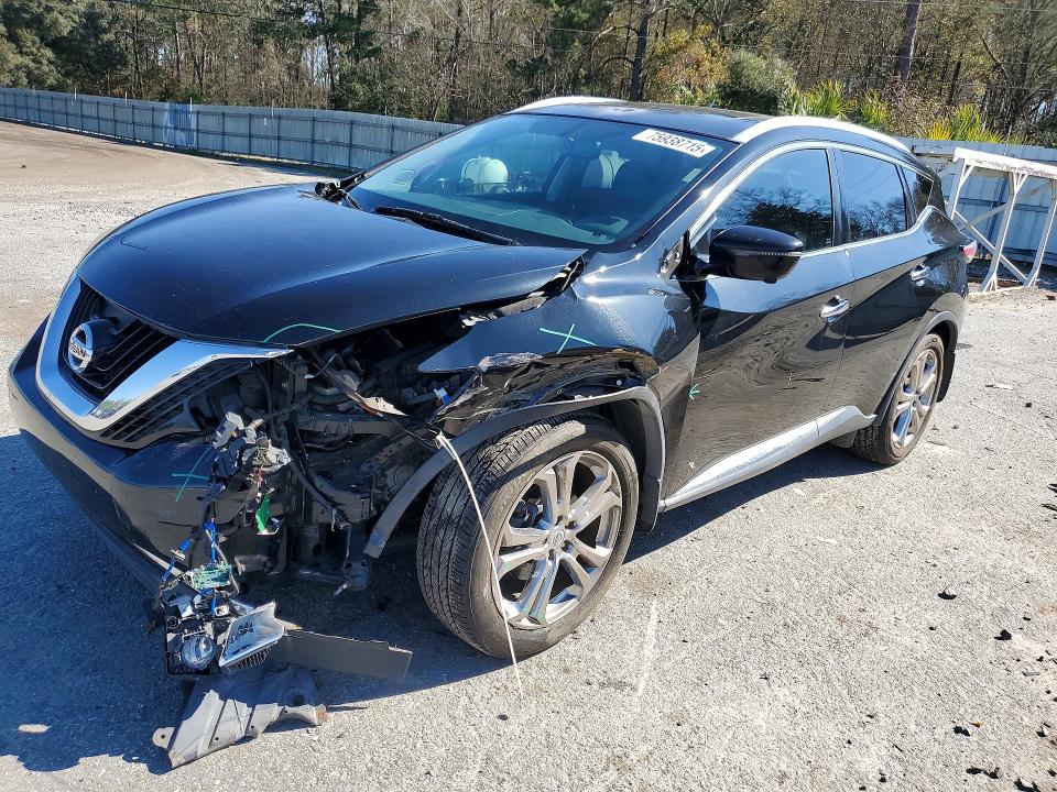2016 NISSAN MURANO — VIN 5N1AZ2MG9GN116612