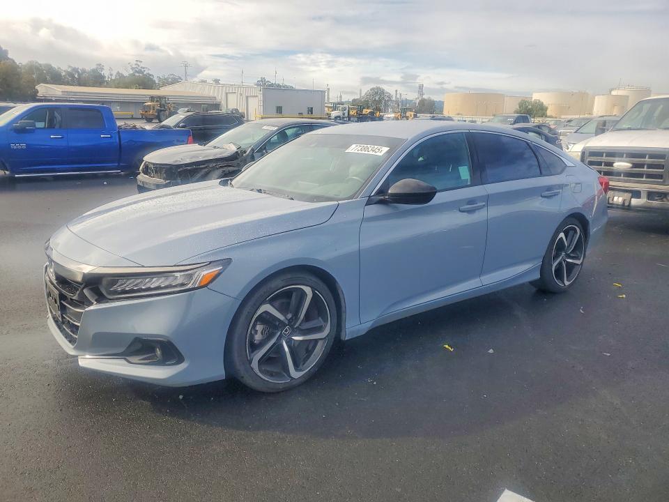 2021 HONDA ACCORD — VIN 1HGCV1F31MA087933