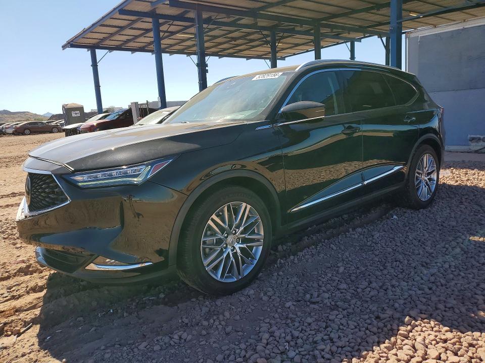 2022 ACURA MDX — VIN 5J8YE1H8XNL040484