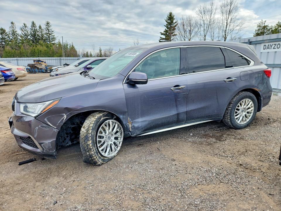 2017 ACURA MDX — VIN 5FRYD4H40HB504114