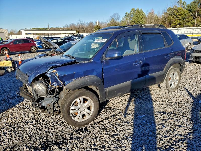2007 HYUNDAI TUCSON SE — VIN KM8JN12D87U501857