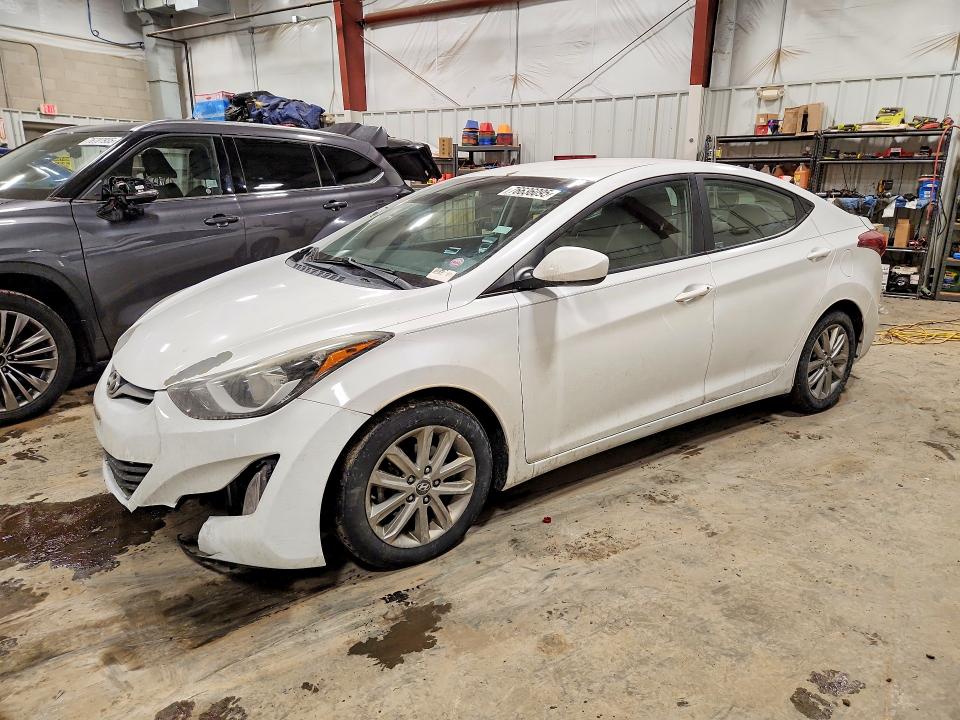 2016 HYUNDAI ELANTRA — VIN 5NPDH4AE9GH658991