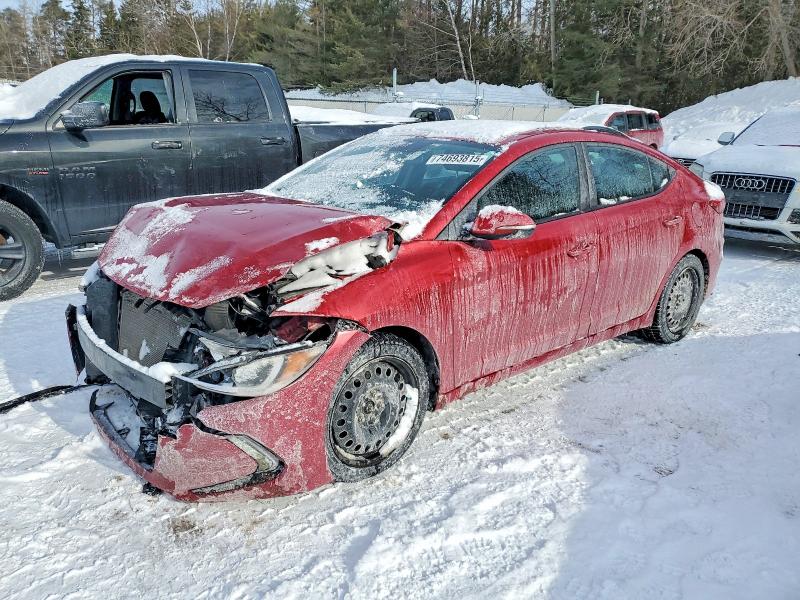 2017 HYUNDAI ELANTRA — VIN KMHD84LFXHU131535