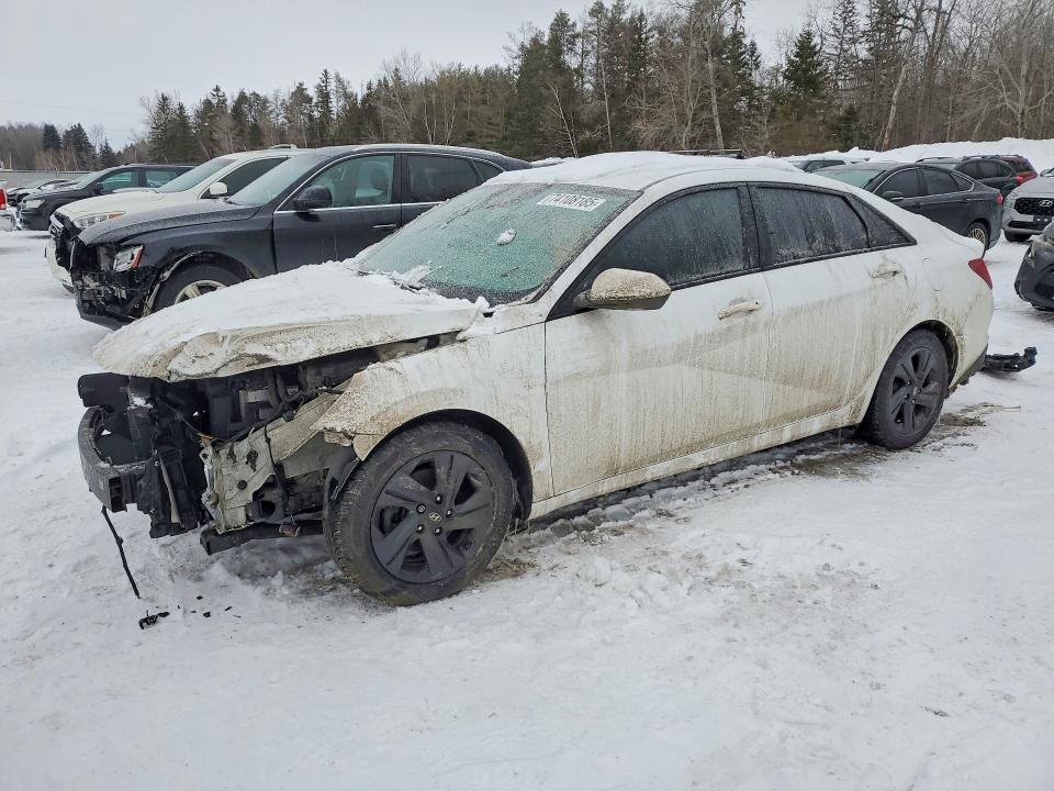 2021 HYUNDAI ELANTRA SE — VIN KMHLM4AGXMU155752