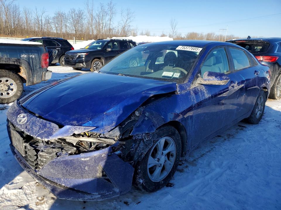 2021 HYUNDAI ELANTRA SE — VIN 5NPLL4AG4MH016492