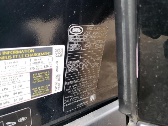 SALWS2SU8KA868737