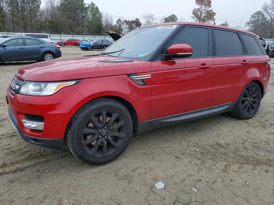 2016 LAND ROVER RANGE ROVER SPORT — VIN SALWR2PF7GA658546