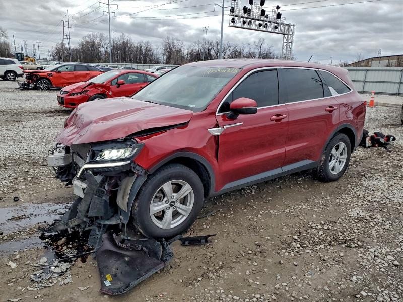2021 KIA SORENTO LX — VIN 5XYRG4LC0MG008891