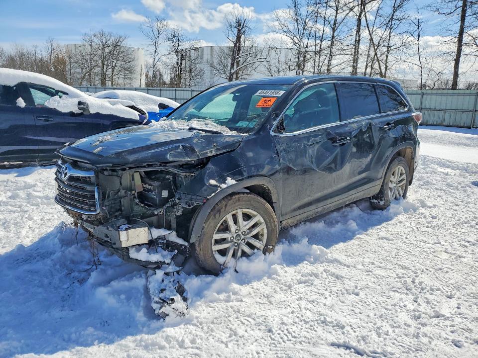 2016 TOYOTA HIGHLANDER — VIN 5TDBKRFH2GS338687