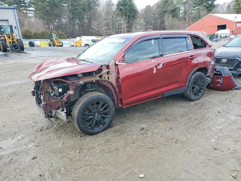 2019 TOYOTA HIGHLANDER — VIN 5TDJZRFH6KS608360