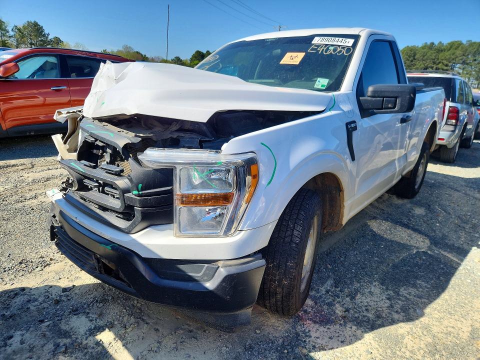 2021 FORD F150 — VIN 1FTMF1C58MKE46050