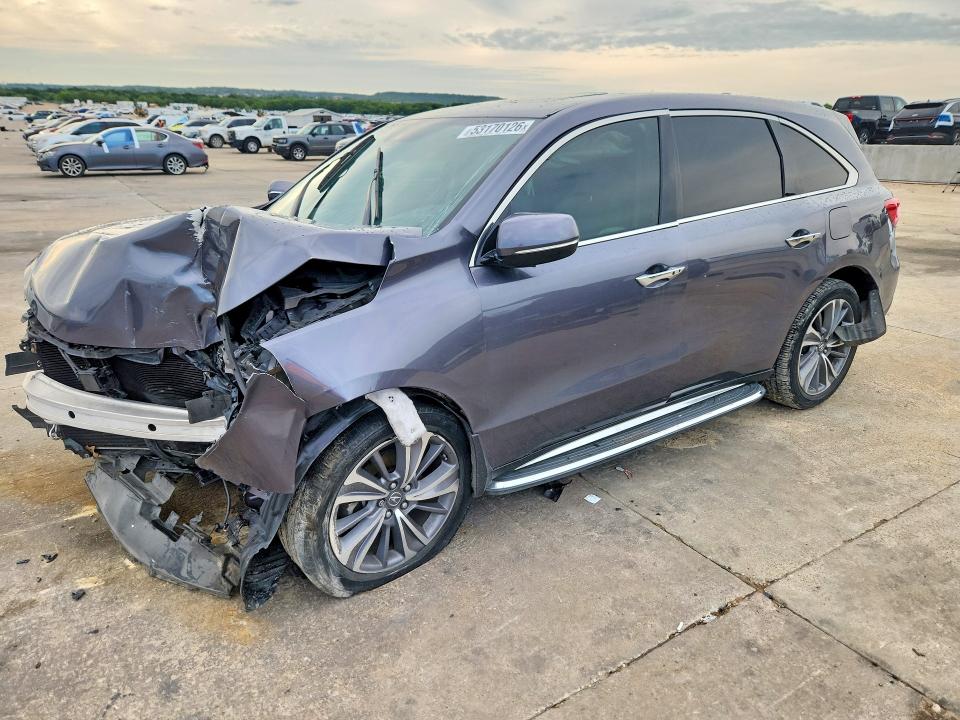 2017 ACURA MDX — VIN 5J8YD3H59HL000938