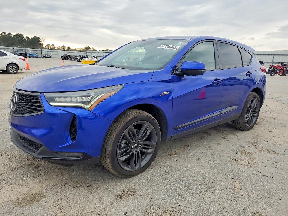 2022 ACURA RDX — VIN 5J8TC2H63NL004964