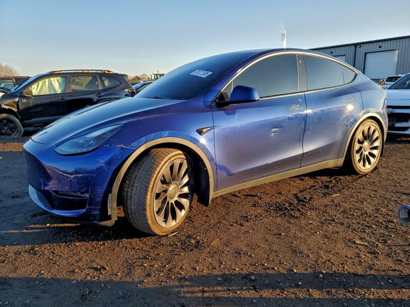 2021 TESLA MODEL Y — VIN 5YJYGDEF5MF209390