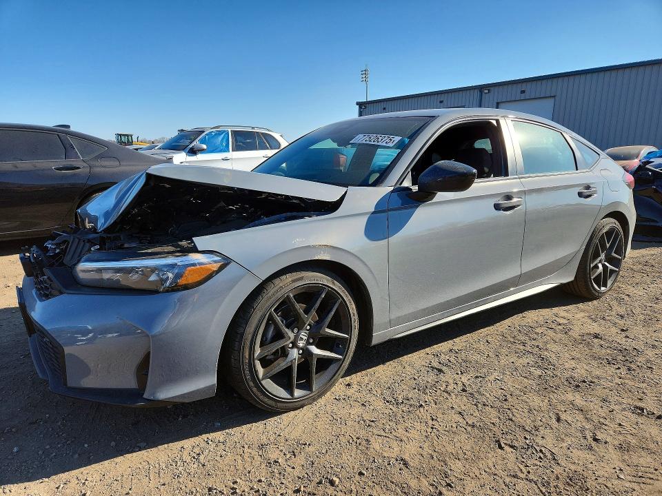 2025 HONDA CIVIC — VIN 19XFL2H86SE032341