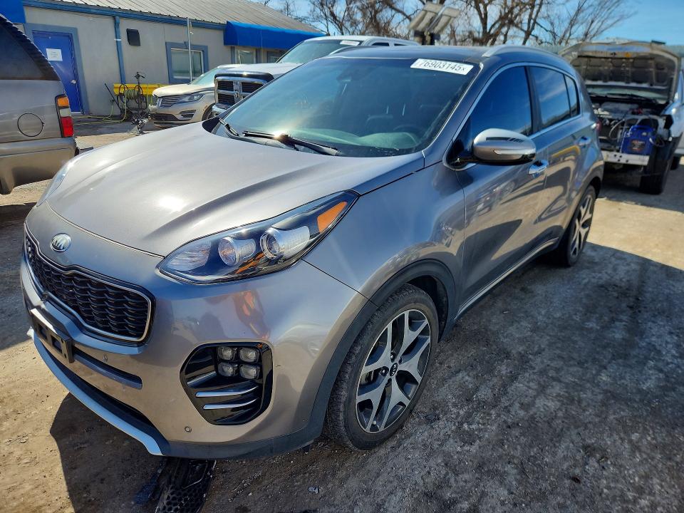 2017 KIA SPORTAGE — VIN KNDPR3A65H7072677