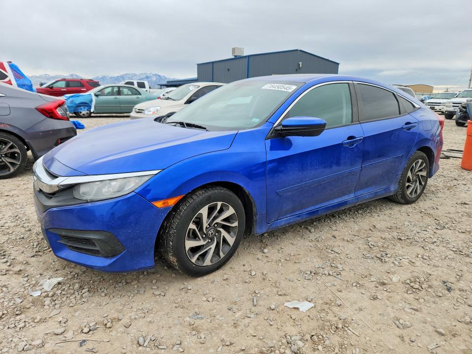 2018 HONDA CIVIC — VIN 19XFC2F78JE010012