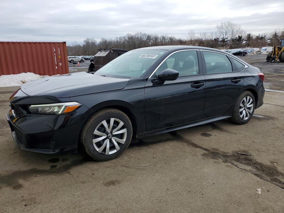 2025 HONDA CIVIC — VIN 2HGFE2F27SH602569