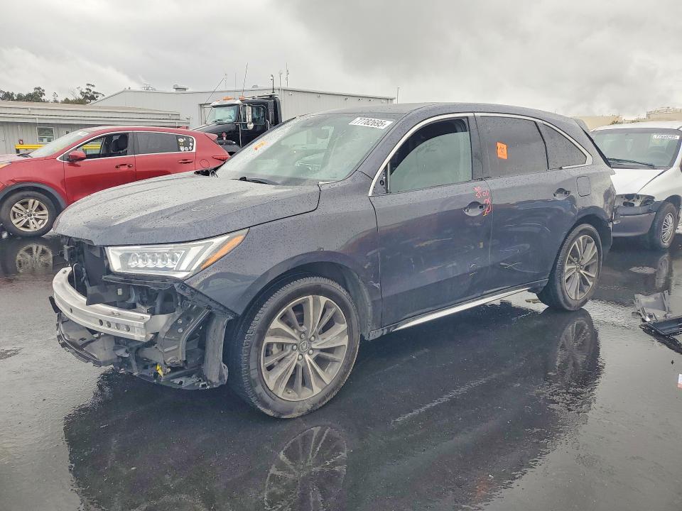 2019 ACURA MDX — VIN 5J8YD4H54KL027090
