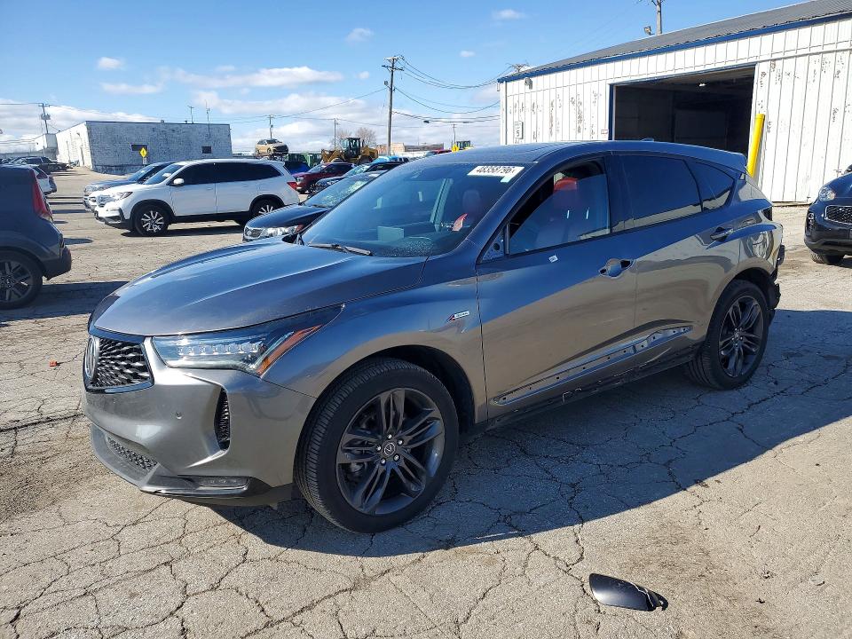 2022 ACURA RDX — VIN 5J8TC2H60NL016215