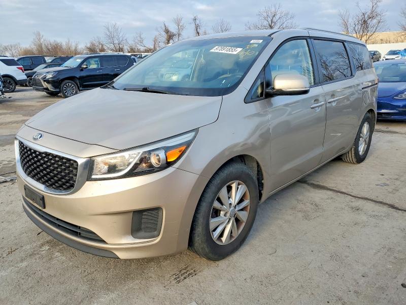 2016 KIA SEDONA LX — VIN KNDMB5C17G6164723