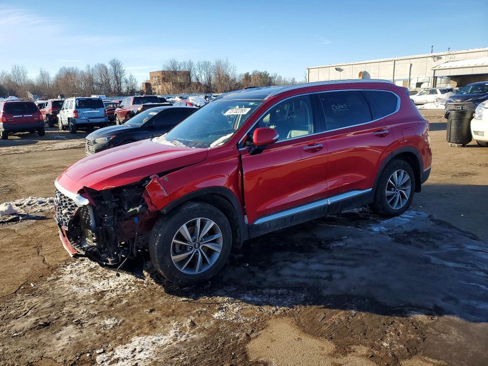 2020 HYUNDAI SANTA FE S — VIN 5NMS3CADXLH231477