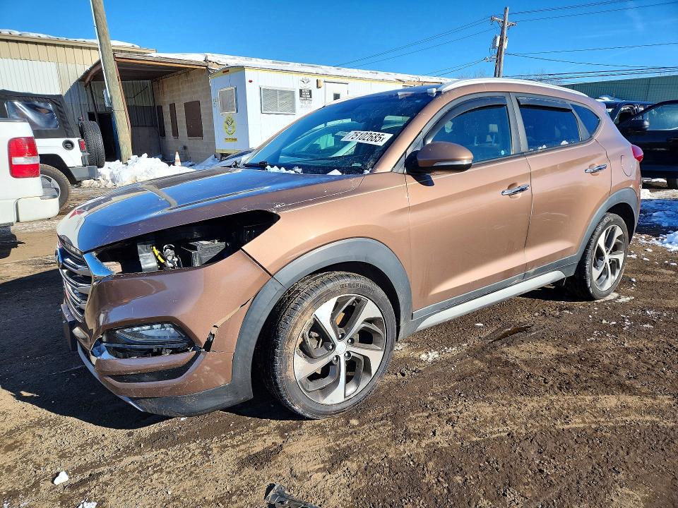 2017 HYUNDAI TUCSON LIM — VIN KM8J3CA2XHU358509