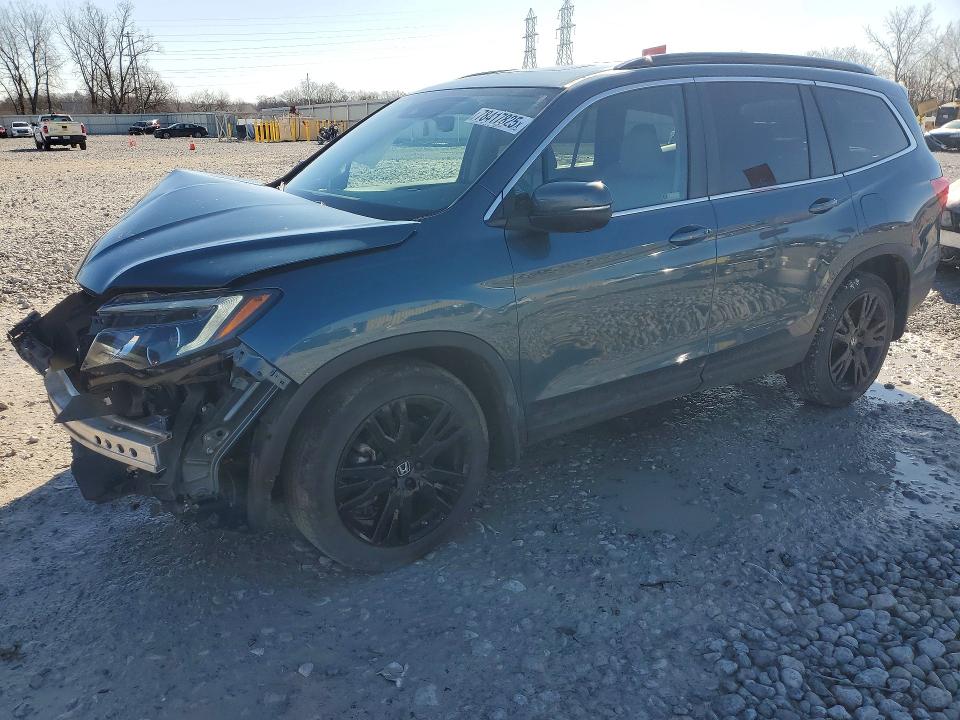 2021 HONDA PILOT — VIN 5FNYF6H24MB019670