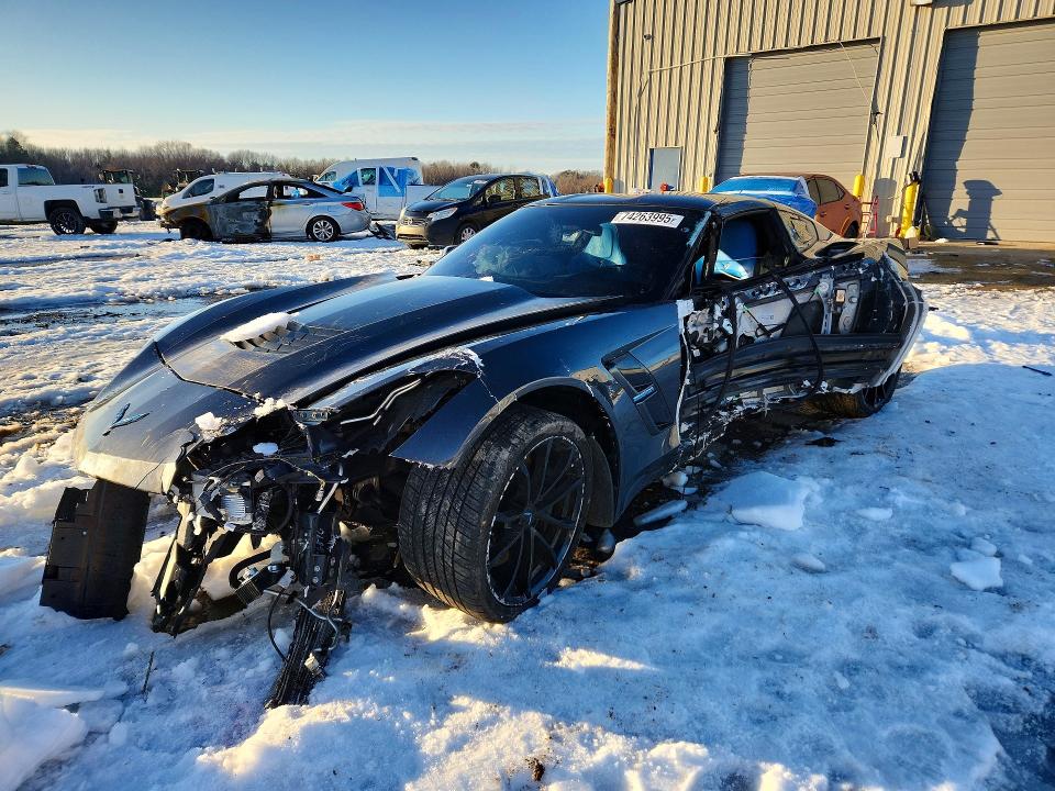 2017 CHEVROLET CORVETTE — VIN 1G1Y12D7XH5300347