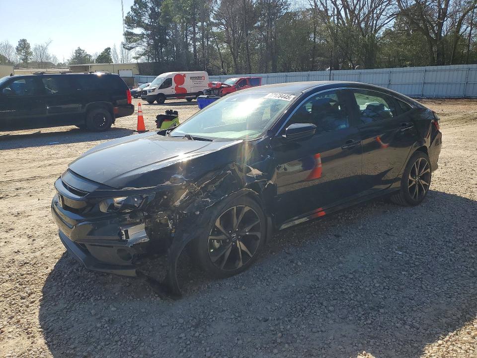 2019 HONDA CIVIC — VIN 2HGFC2F85KH605898