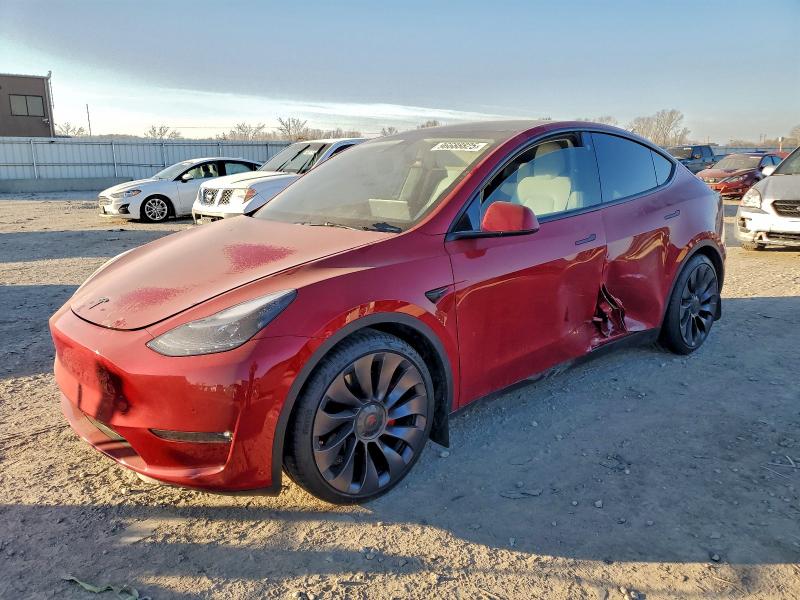 2021 TESLA MODEL Y — VIN 5YJYGDEFXMF249562
