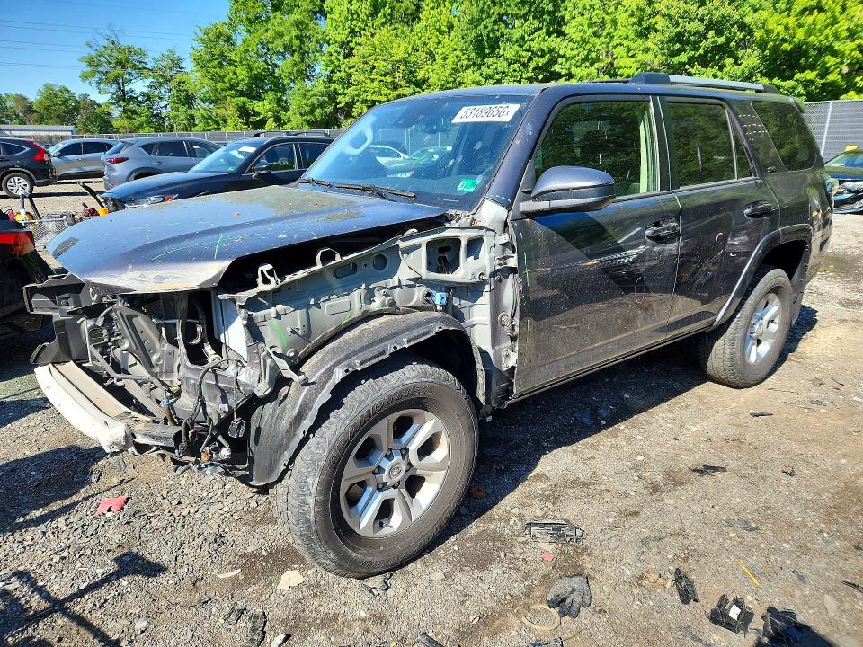 2022 TOYOTA 4RUNNER — VIN JTEMU5JR6N6080498