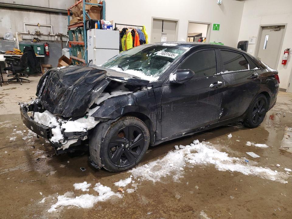 2022 HYUNDAI ELANTRA — VIN KMHLM4AG9NU229499
