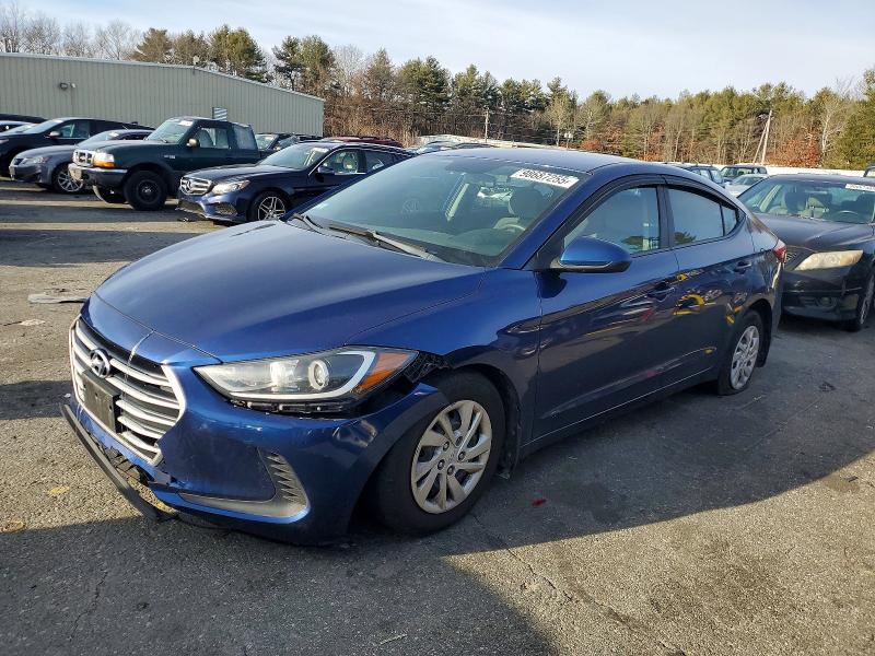 2018 HYUNDAI ELANTRA — VIN 5NPD74LF4JH379416