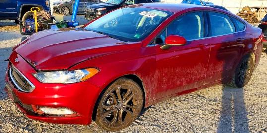 2018 FORD FUSION — VIN 3FA6P0HD9JR195178