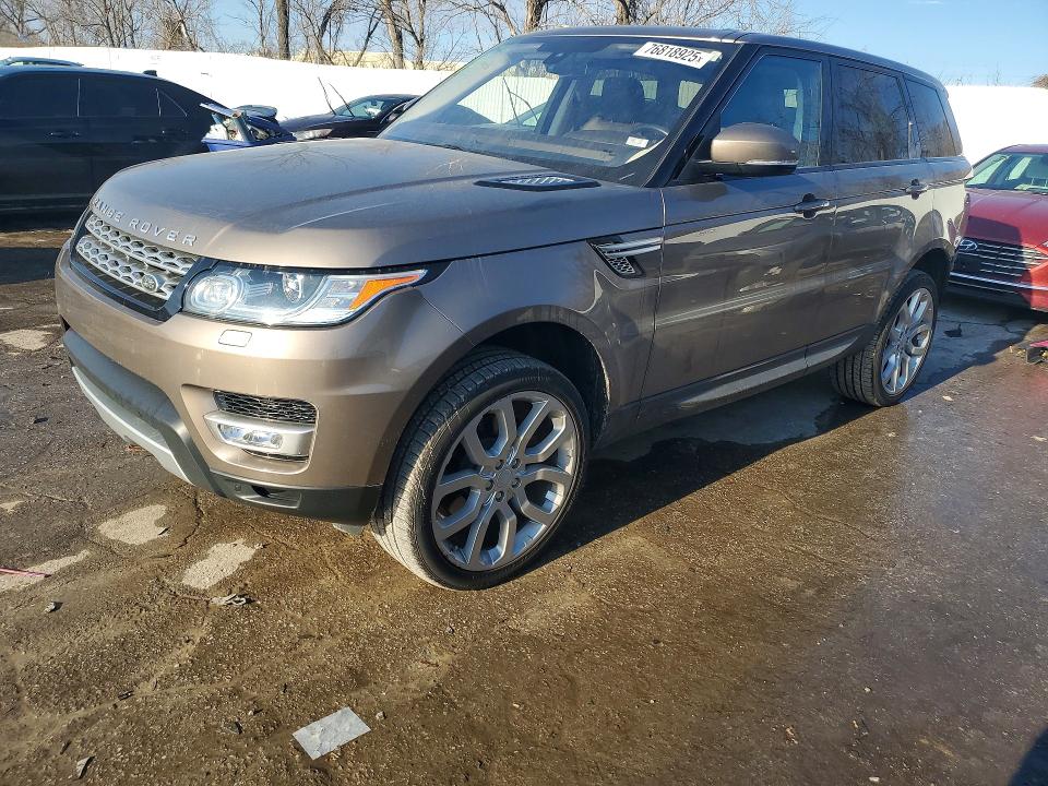2016 LAND ROVER RANGE ROVER SPORT — VIN SALWR2KF1GA665824
