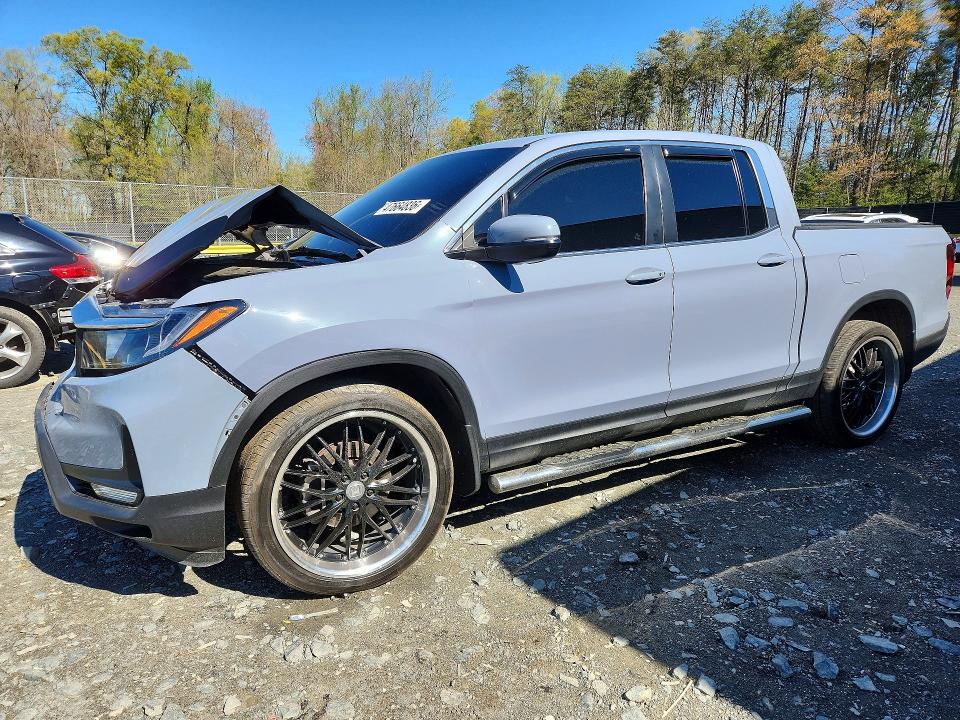 2022 HONDA RIDGELINE — VIN 5FPYK3F52NB028187