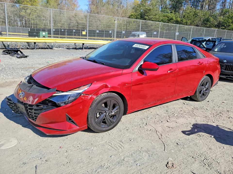 2022 HYUNDAI ELANTRA — VIN KMHLS4AG8NU307583