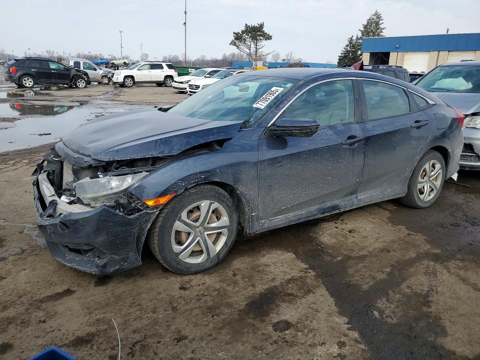 2018 HONDA CIVIC — VIN 19XFC2F58JE012874